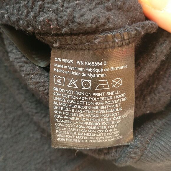 Formula 1 Hoodie Sweatshirt Sweater Mens L Loose Fit Black Casual Racing - Picture 10 of 12